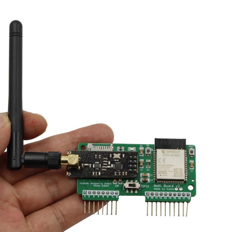 Для Zero WiFi multiboard NRF24+ESP32 макетная плата с антенной