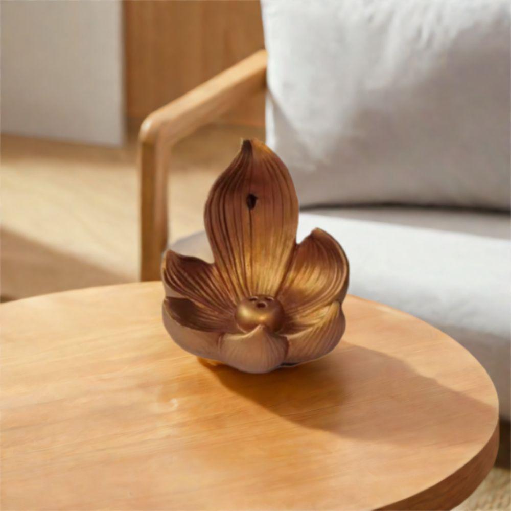 Портативный держатель диффузора из смолы Lasting Lotus Incens Ornament Home Decoration