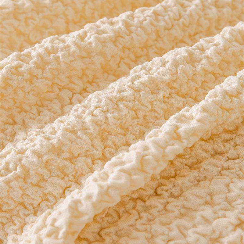 1PC-French cream style sofa cover, all-season universal cushion, seersucker anti-slip full-wrap sofa cover