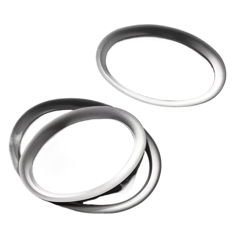 1шт десертная тарелка креативная овальная тарелка из нержавеющей стали кухонные принадлежности 20/27/29см