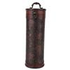 Wooden Vintage Wine Box Round Wine Storage Box Flasks Wine Gift Box  Decorative Case