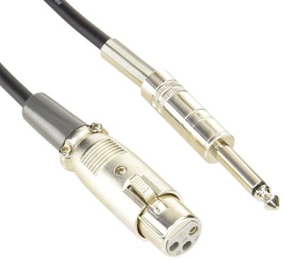 Кабель для микрофона Dreamsound 30 м 6,3 мм-XLR F