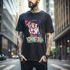 100% Cotton TOPS UNISEX TEES MENS WOMENS Anime Vintage Waifu Special Unisex T-shirt Manga Tee Anime Exclusive Shirt 408
