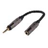 High Stereo Audio 2.5mm Balanced Male To 3.5mm Stereo Female  Sound Enhancement
