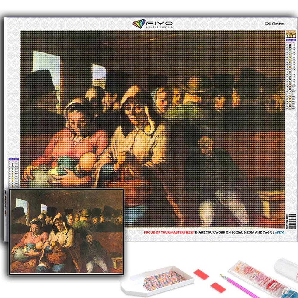 Набор для вышивки крестом DIY Алмазная вышивка Мир Шедевр Алмазная картина Домашний декор