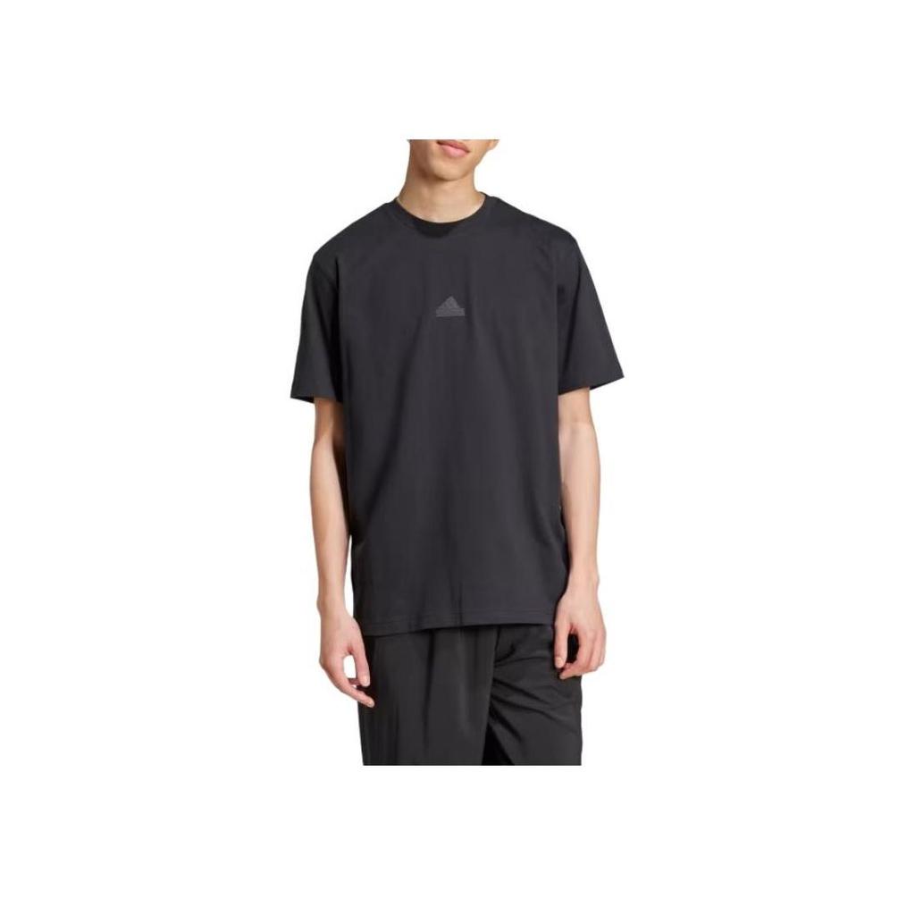 adidas Футболка с графическим принтом City Escape, черная, мужская, уличная, IW2688