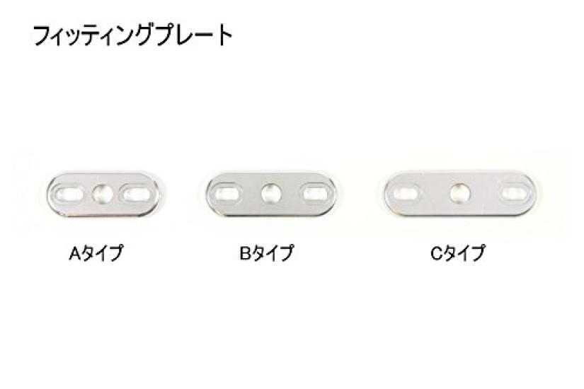 MAGICAL RACING Racer Replica Mirror Type 4 Head Silver Super Long Stem 65mm B Type (G Серебро) [Шаг установки 40~51 мм] A01-GSRS-B4002