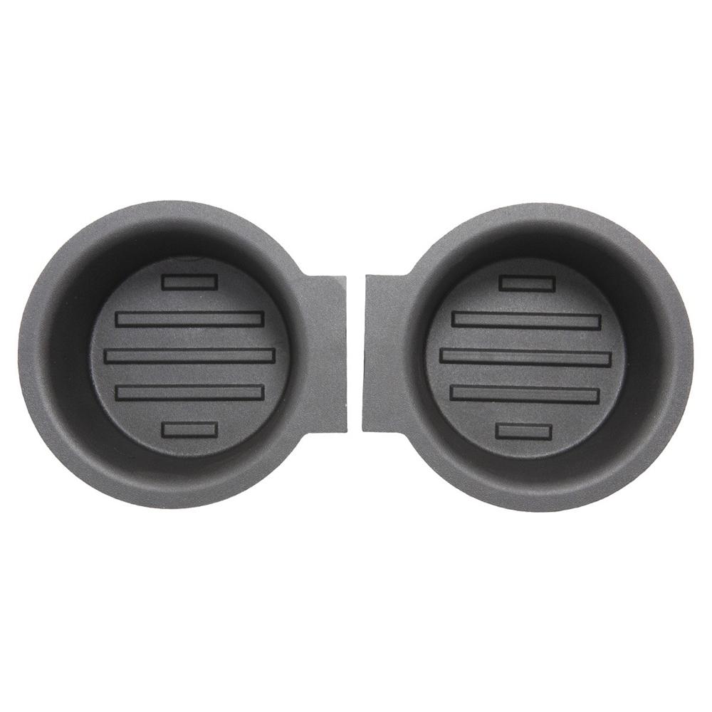 1 Pair Front Center Console Cup Holder Rubber Insert For 2009-2014 Ford F-150