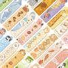 30PCS Cartoon Animal Ruler Bookmarks Set Creative Paper Reading Markers Aesthetic Decorative DIY Scrapbooking & Journaling A3233