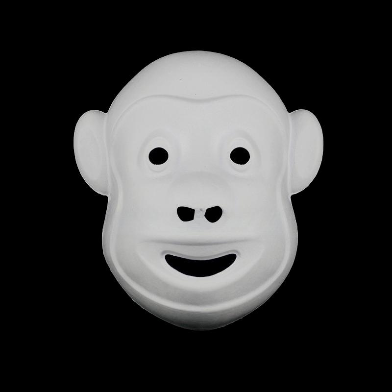 Маска своими руками Белая маска, расписанная вручную Маска из целлюлозы Пустая маска Маска Белая маска из эмбриона, расписанная вручную