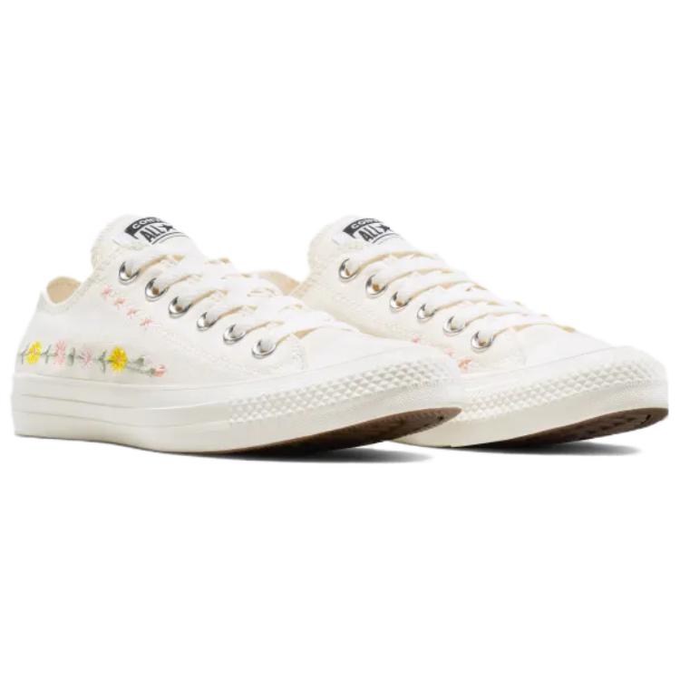 Converse All Star Comfortable Versatile Casual Low-Top Canvas Shoes Unisex Sneaker White A14979C