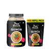 True Elements Monthly Essentials Quinoa 3kg Combo (Buy 1 Get 1 FREE) - Quinoa 1kg Refill Pack FREE | 100% Wholegrain | Cereal for Breakfast