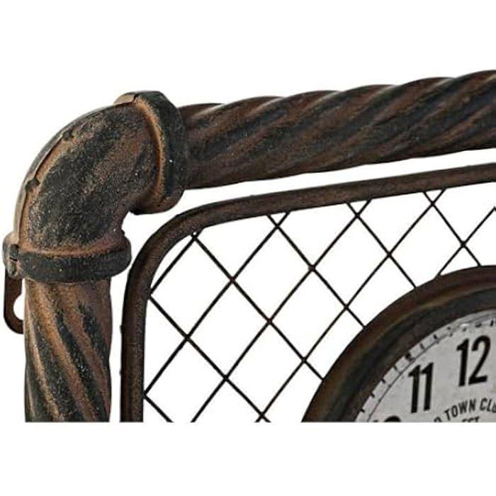 Wall Clock - HOME ESPRIT - Multicolor - 93 X 42 Cm - Polypropylene and Iron - Contemporary Design