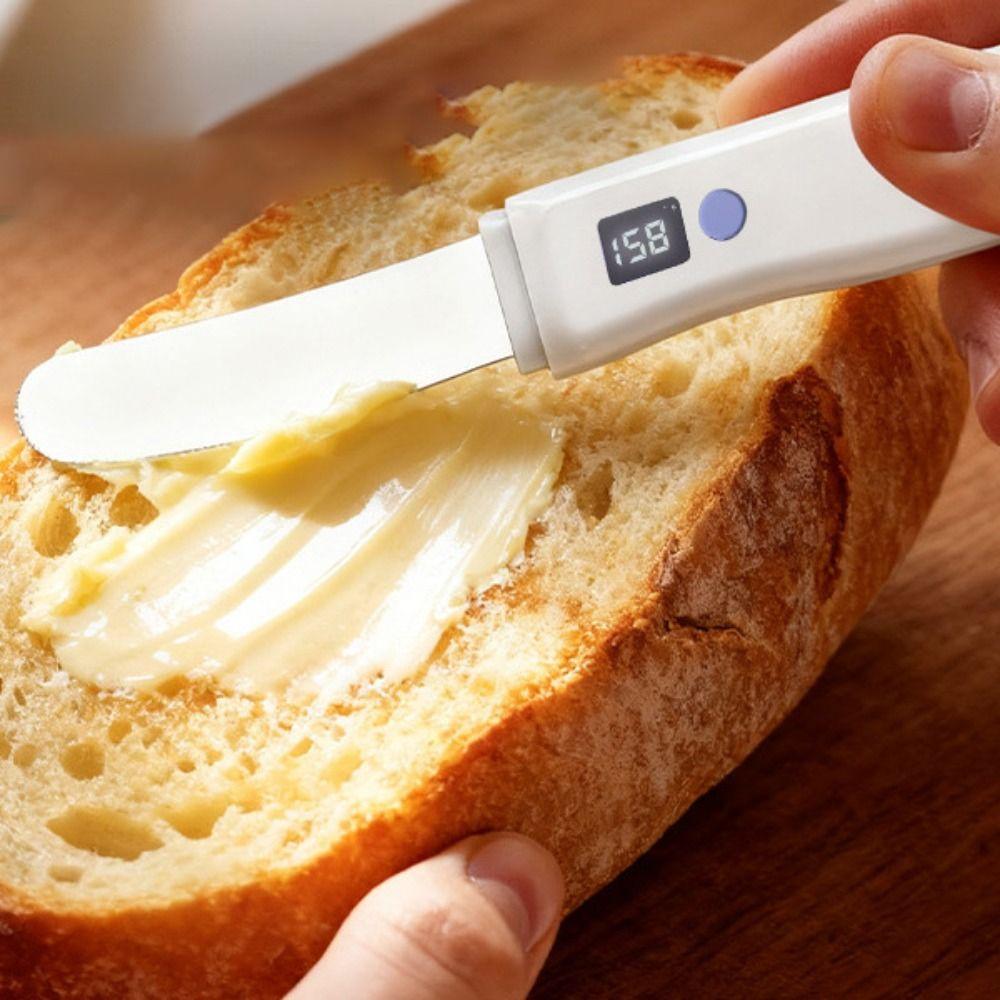 Washable Butter Spreader Waterproof Cold Butter Cutter Portable Heating Butter Spatula Cheese