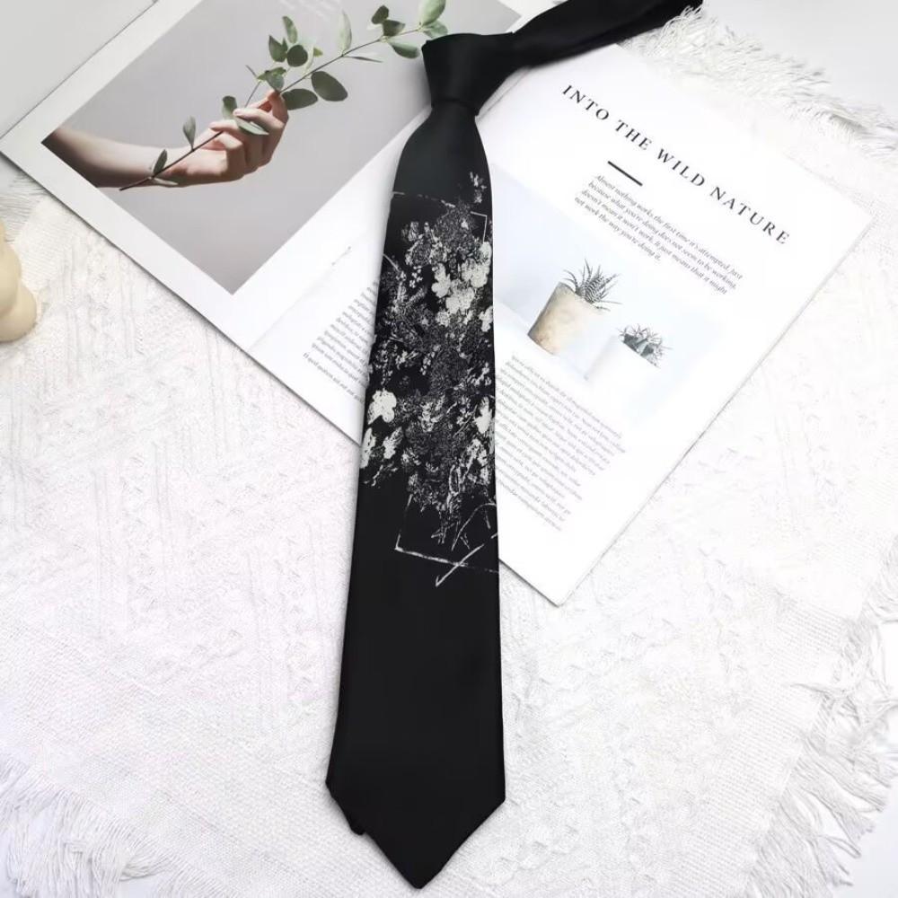 Cherry Y2K Neckties Heart Shirt Neckties Fashion Neck Tie Holidays