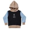 Rip Curl 000TFL Micro Waves Hoodie Winter Washed Size Kids' (Pullover) Black, 3-4 [100cm]