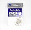Gamakatsu 82510 SC15 Wide Gap Tin Plated Hook Size 1 ,12 Per Pack (3531)