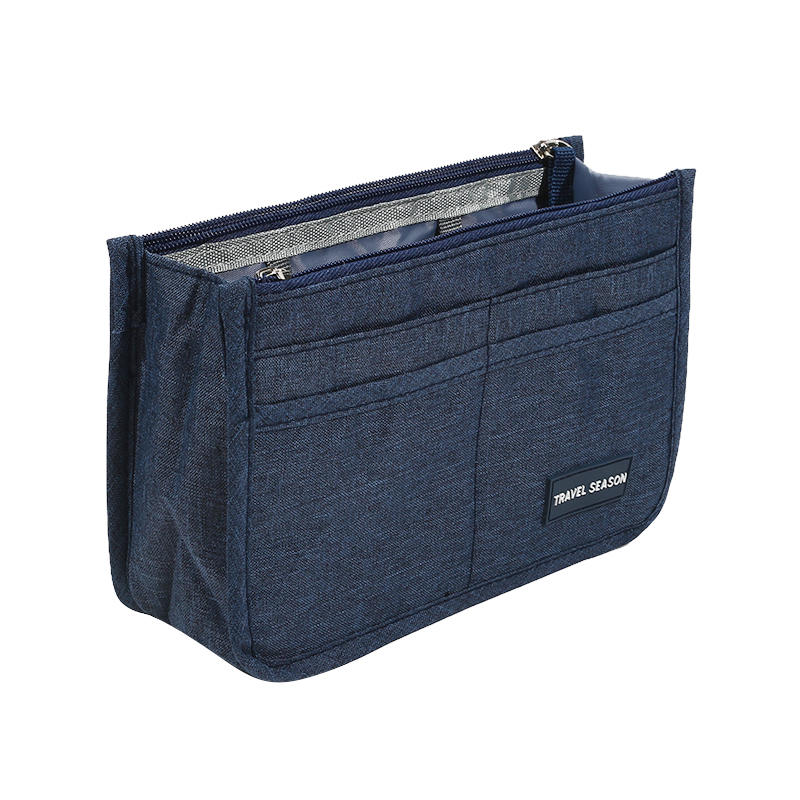 Модный дорожный тоут-органайзер с ручками, большой вместимости, подкладка для сумки, многофункциональная косметичка