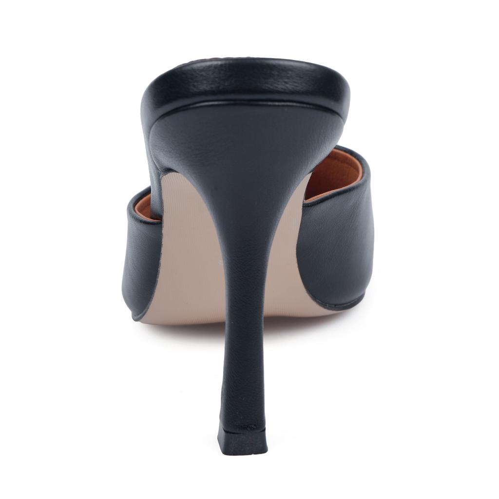 Сексуальные туфли-мюли, женские тапочки, летние шлепанцы 2025 года, женские элегантные босоножки на высоком каблуке, белые, красные, черные, большого размера, брендовая обувь для вечеринок