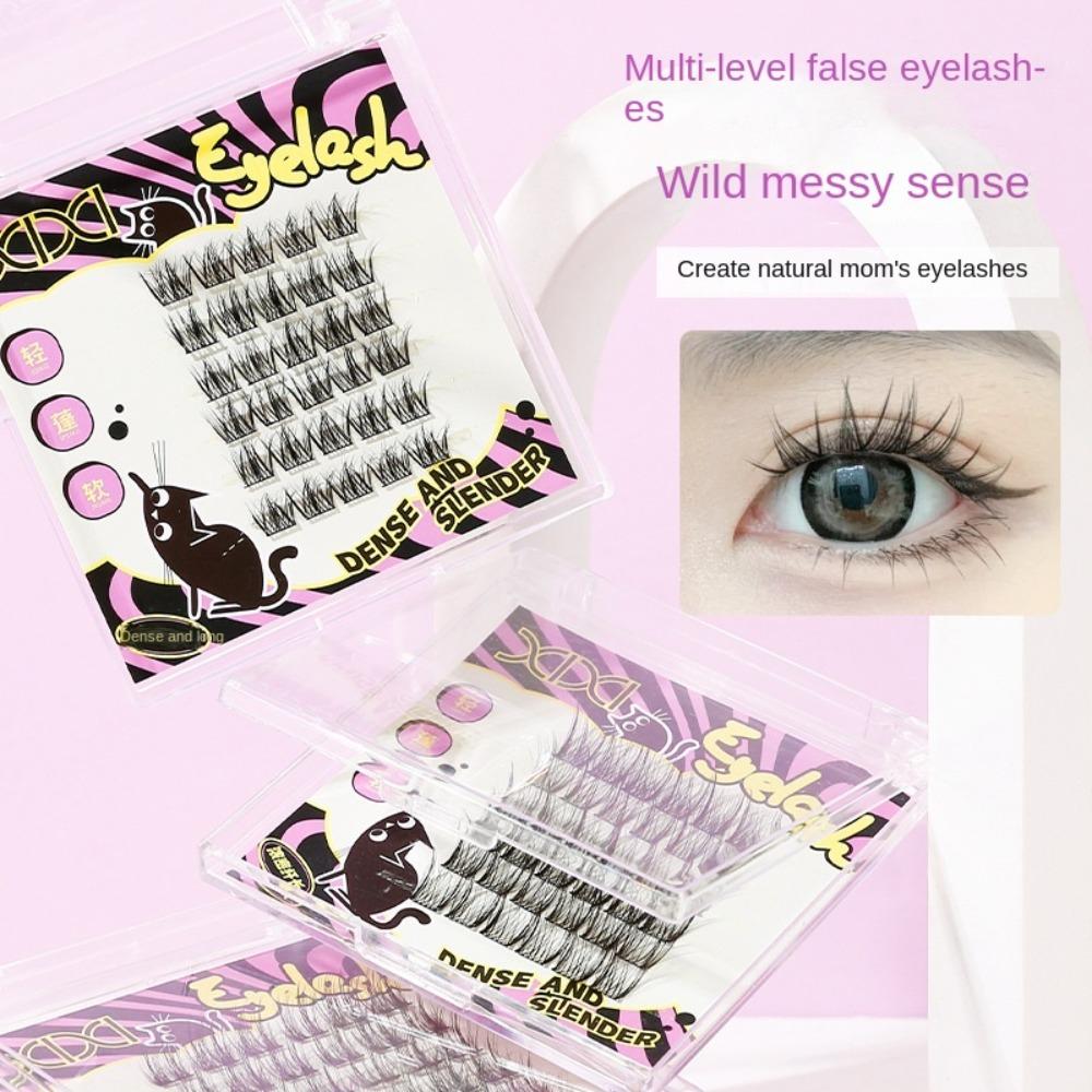 Сделай сам индивидуальные пучковые ресницы сегментированные наращивание ресниц наращивание ресниц