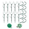 3/5/10Pcs/Set Monstera Plant Support Stake Stackable Garden Plant Support Pole Indoor Outdoor Tall Potted Climbing Plant Holder Stick Moss Pole