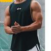Summer Tank Top Mens Gym Fitness Training Clothing Quick Dry Silm Fit Bodybuilding Sleeveless Shirts Men Fashion Basketball Vest
