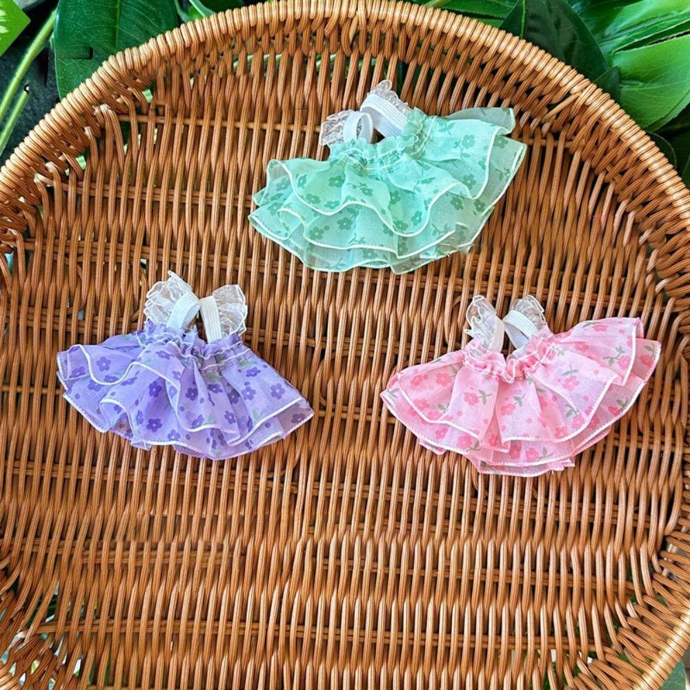 Cos Gift Doll Princess Dress DIY Plush Dolls Clothes Fashion Cotton Doll Clothes for 10-15cm Doll