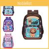 High-quality Oxford Fabric Kids Backpack Featuring Cute Animal Designs For School