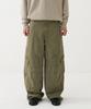 KNOUUN Washed Biker Cargo Pants (Olive)