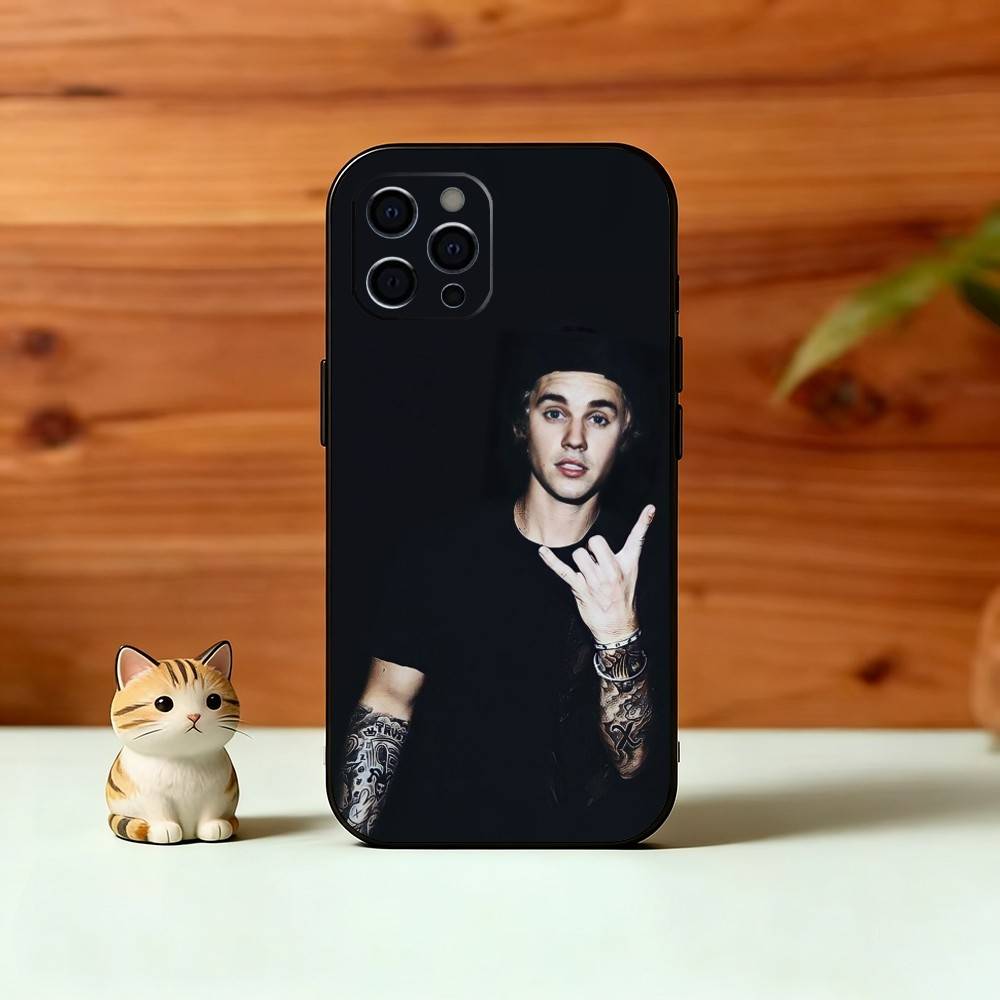 Чехол для телефона S-Singer Beliebers Силиконовый Мягкий Для IPhone 17 16 15 14 13 12 11 X XR Plus Pro Max Plus