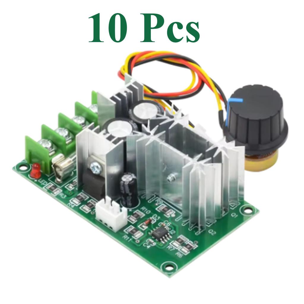 1~50Pcs DC Motor Speed Controller 12V 24V 36V 48V High Power Drive Module PWM Regulator 20A Current Governor For DC Motor