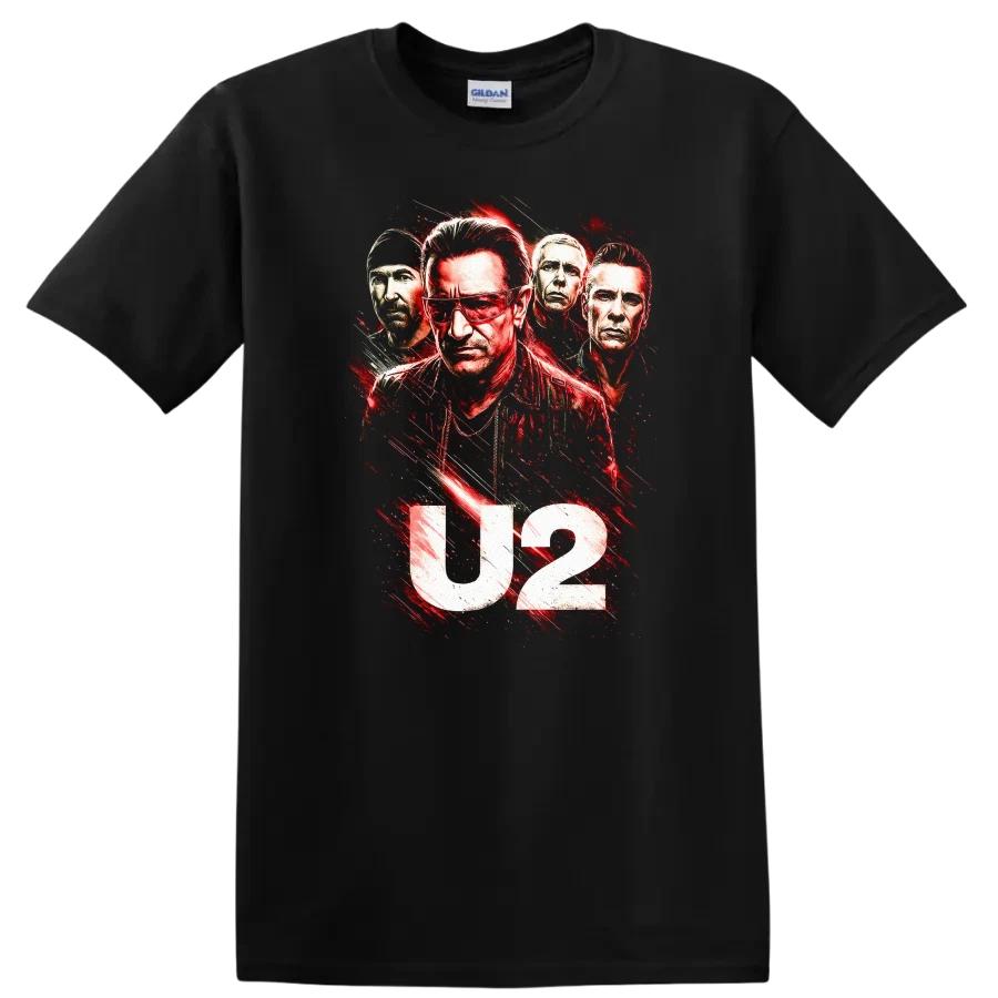 Retro Rock Band U2 Album Cover Art T Shirt Music Collectible Tee