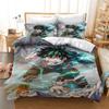 Midoriya Izuku 3d Duvet Cover Set Anime My Hero Academia Printed Bedding Set Постельное белье Постельное белье Одеяло Покрывало Декор для дома