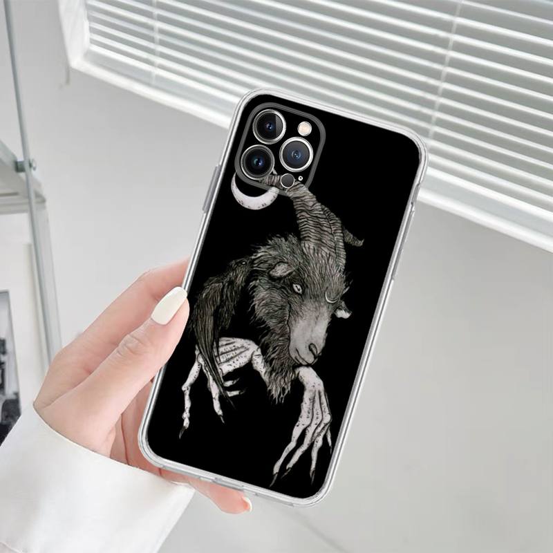Чехол для телефона Devil Satan, силиконовый мягкий для iPhone 14, 13, 12, 11, Pro, Mini, XS, MAX, 8, 7, 6, Plus, X, XS, XR