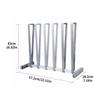 Household Closet Aluminum Zinc Zinc Alloy Space Saving Free-standing Shoe Stand Shelf Boot Holder Shoes Rack