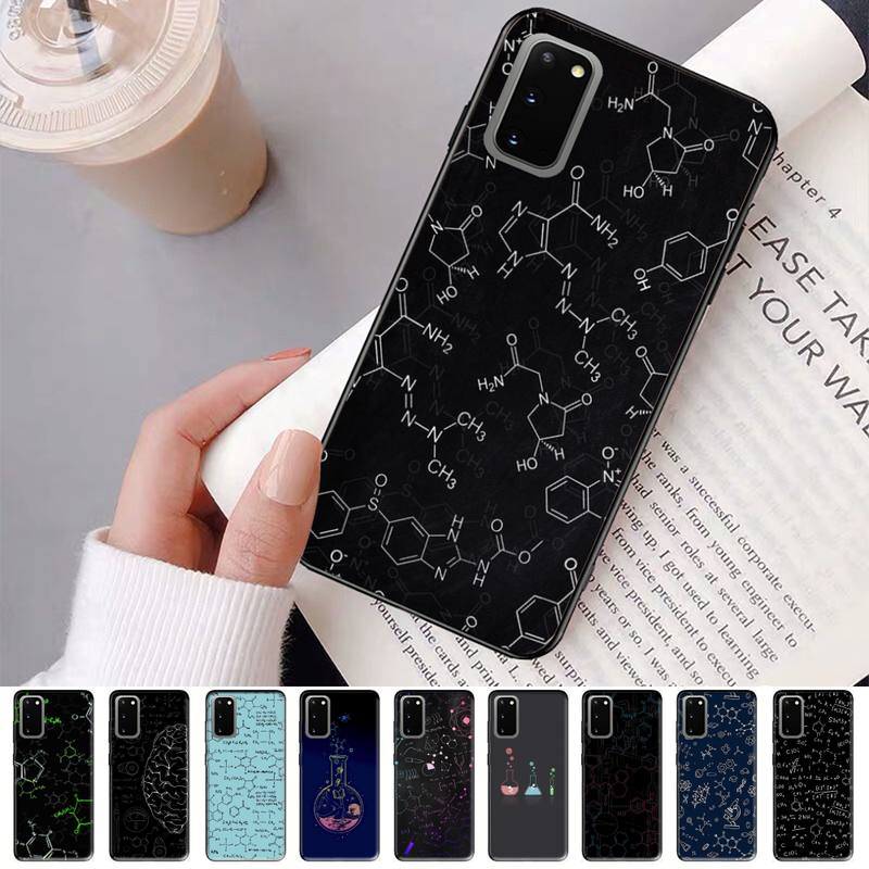 Чехол для телефона Science Chemistry Formulas для Samsung S20 lite S21 S10 S9 plus для Redmi Note8 9pro для Huawei Y6
