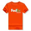 FedEx Модная Унисекс Футболка с Коротким Рукавом и Круглым Вырезом, Графические Футболки, Повседневная для Мужчин и Женщин, Забавные Блузки, Хлопок, Рабочая Одежда, Подарки
