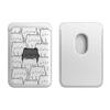 Для кошелька MagSafe Для iPhone 16 17 15Pro Max Для Samsung Galaxy S26 S25 FE Ultra Милые Чехол-книжка с полной защитой экрана с карманом для карт Кошка Магнитная крышка