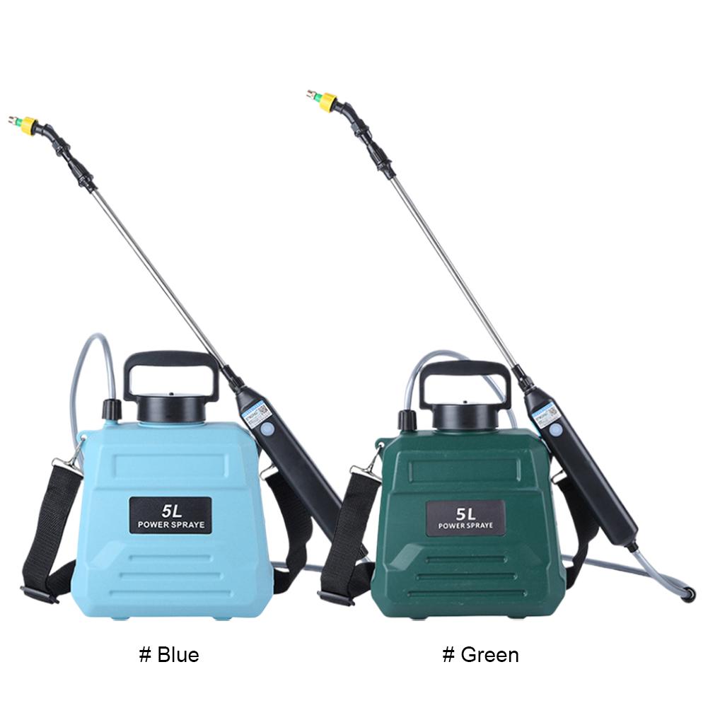 Аккумуляторный опрыскиватель 5 л с регулируемым плечевым ремнем, электрический опрыскиватель