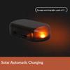 1Pc Solar Powered Dummy Car Security Light No Wiring Wireless LED Fake Alarm Flashing Lamp Anti-Theft for SUV Truck Van Parking
