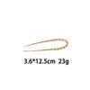 Cross U-Shaped Hairpin: Simple Hair Bun Accessory for Women