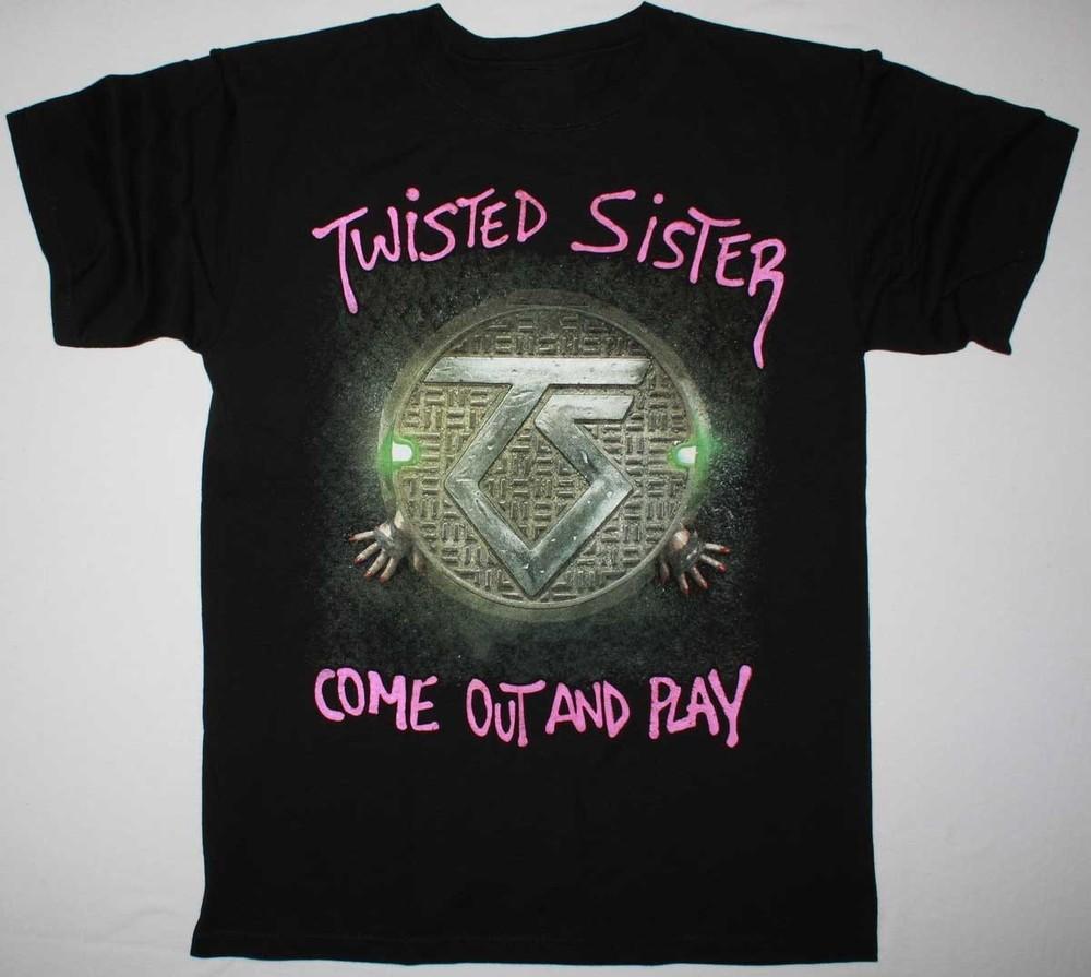 Винтажная футболка Come out and Play - Twisted Sister Унисекс S-4XL TT056