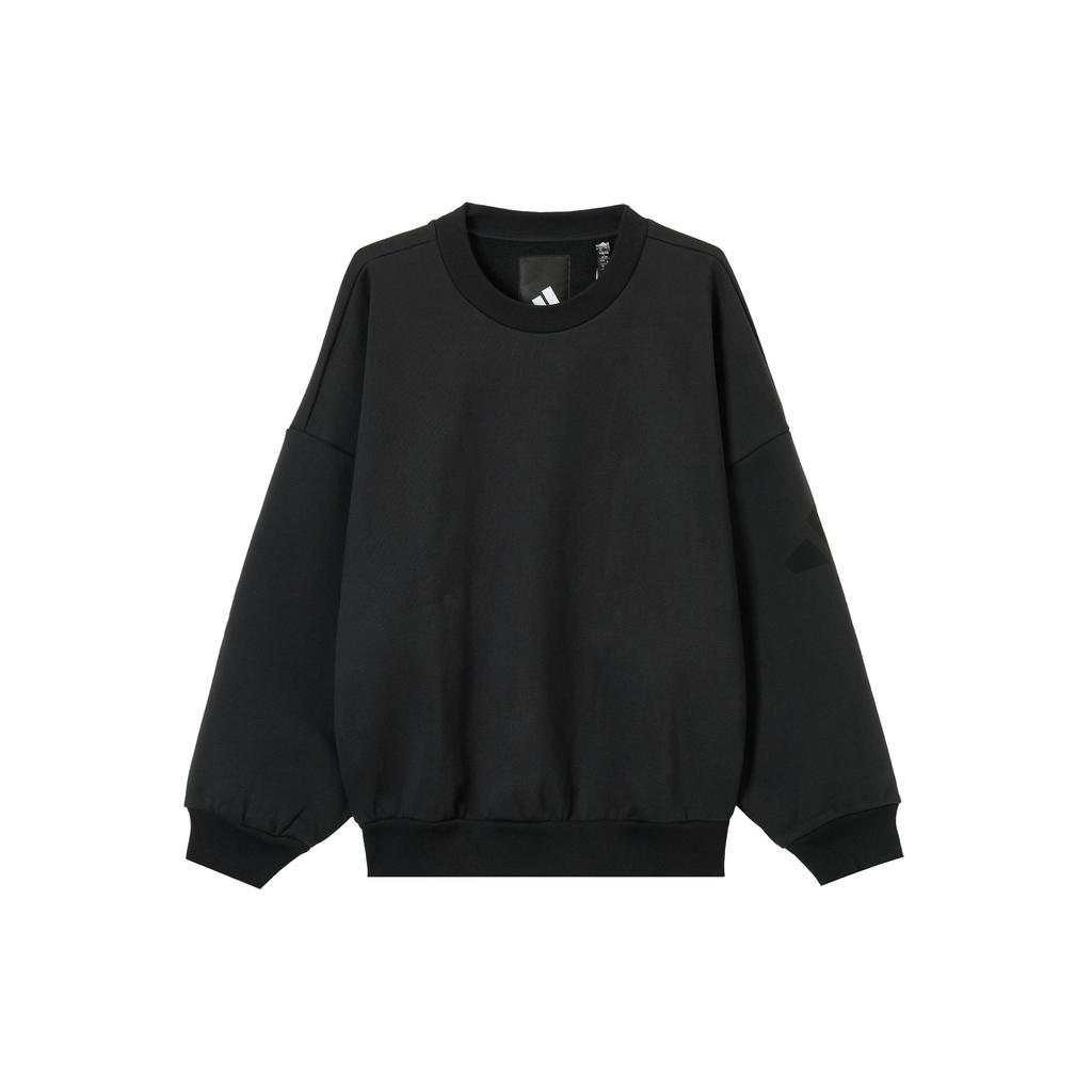 Adidas Sweatshirts Men's Black Crew Neck Moderate Other JJ2269