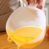 Clear Large Capacity Measuring Cup Egg Beating Bowl Handle Bowl Liquid Mixing Measuring Bowl With Scale For Kitchen Baking Tool