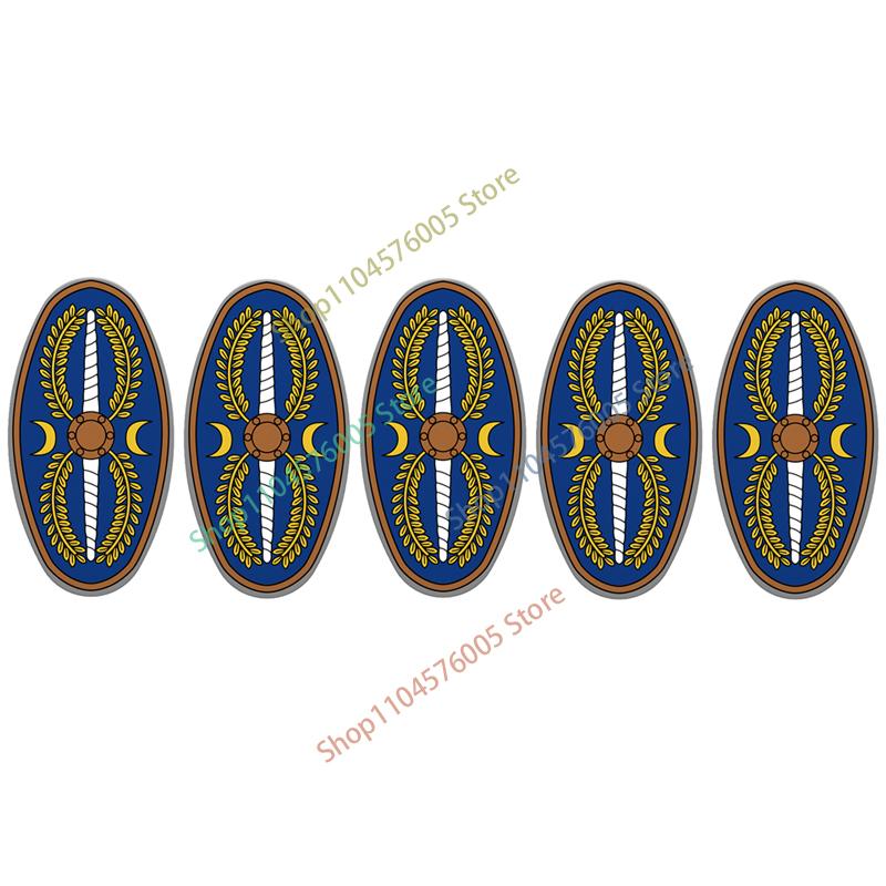 Средневековый Рим Щит Военные Строительные Блоки Фигурка Римского Солдата Воина Рыцаря Лучник Фартук Плащ Аксессуары Кирпичная Игрушка Подарок