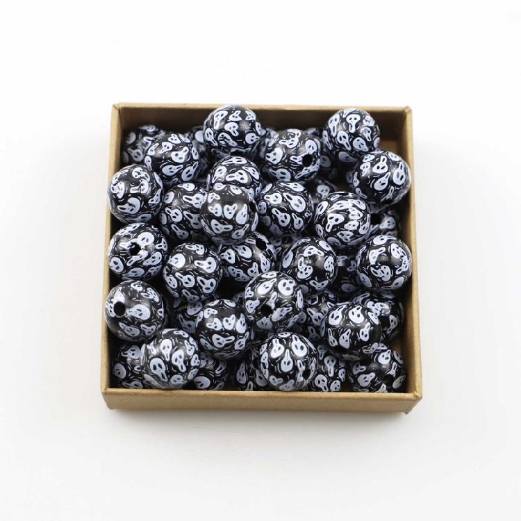 10 Pieces Wooden Bead for Crafts Handmade Round Beads for Jewelry Making