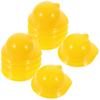 Hat Hard Plastic Mini Construction Kids Worker Miniature Pet Hats Firefighter Bird Bottle Toy Party Builder Accessories Caps