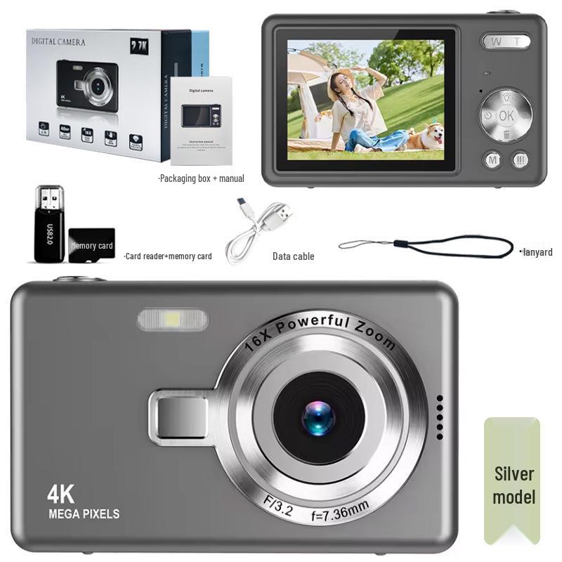Compact Retro Digital HD Camera for Students and Parties