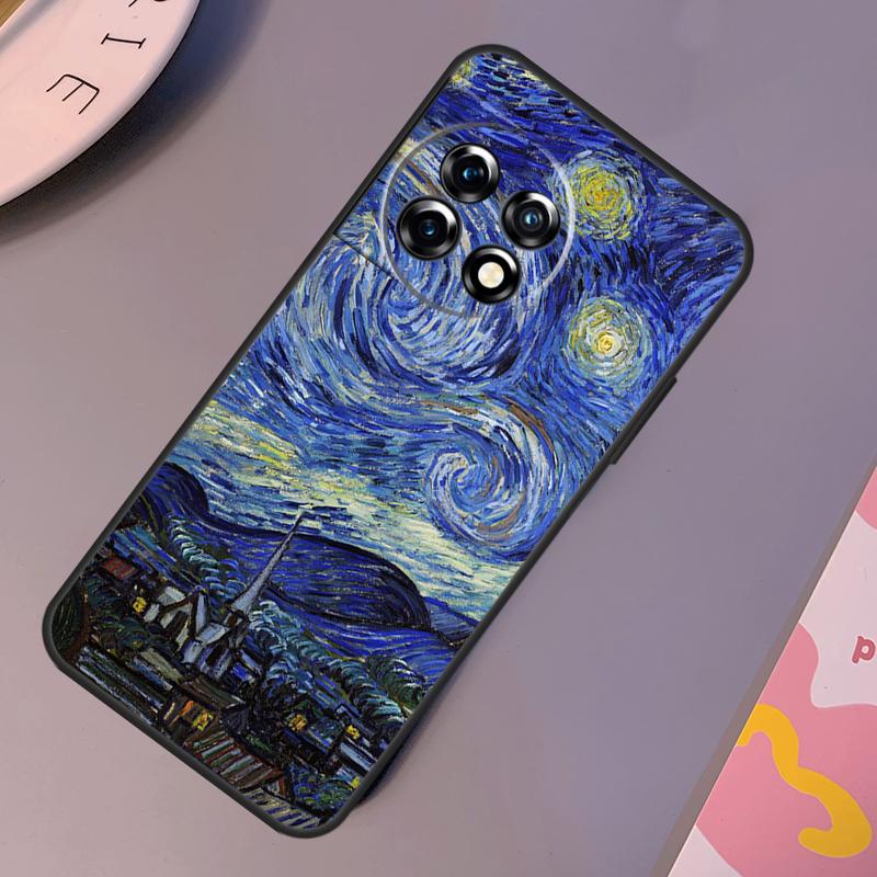 Кейс с картиной Ван Гога для OnePlus 12 11 9 10 Pro 9RT 10T 10R 12R OnePlus Nord CE 2 3 Lite 2T N10 N20 Чехол