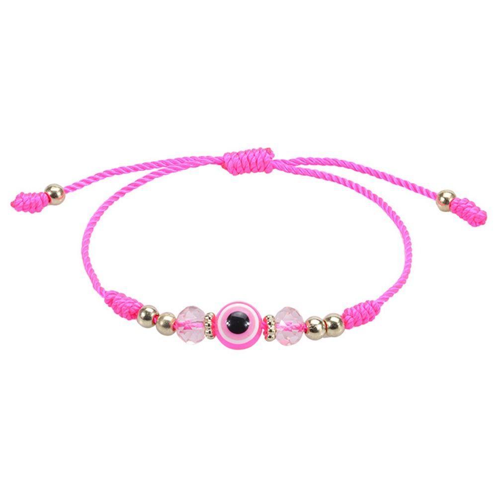 Ручная работа, плетеная веревка для мальчиков и девочек, браслет в виде глаза демона, корейский браслет, парная веревка для рук